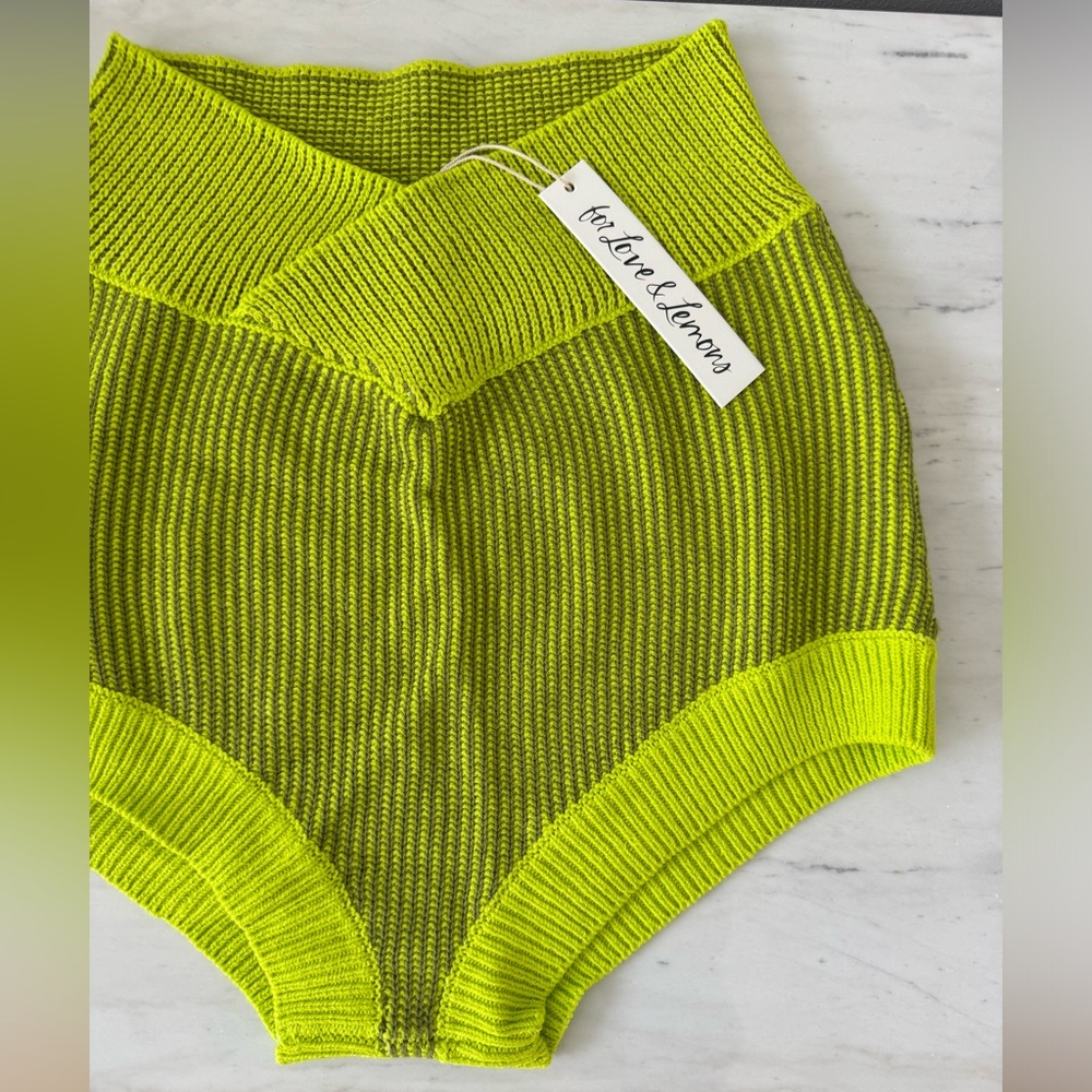 fl&l gemma knit short🍋‍🟩